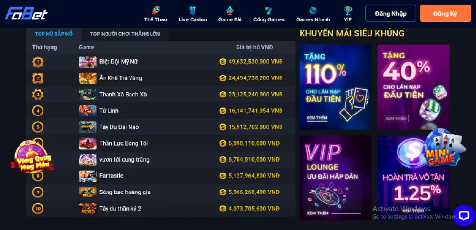 Nạp Tiền và Nhận Thưởng rr888 apk